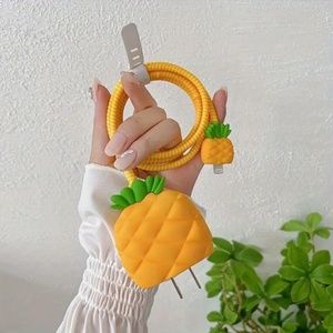 Pineapple Phone Charger Protective Case